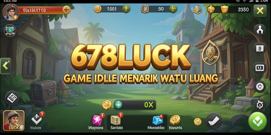 Screenshot gameplay 678LUCK menunjukkan aksi pengumpulan sumber daya yang menarik.