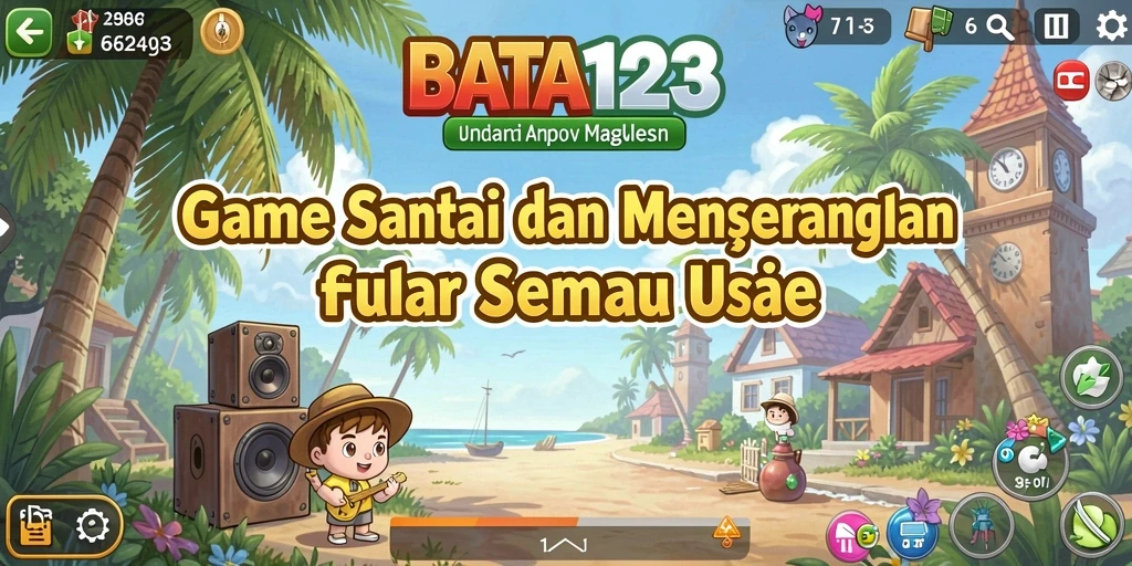 Screenshot menampilkan gameplay seru BATA123 dengan beberapa level yang menarik.