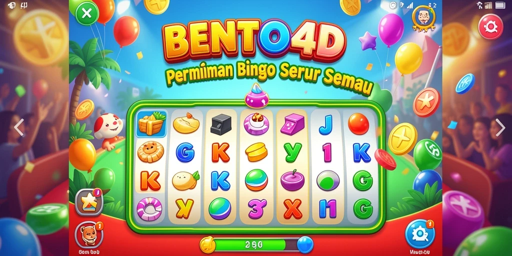 Tampilan gameplay BENTO4D yang mengasyikkan dan interaktif.