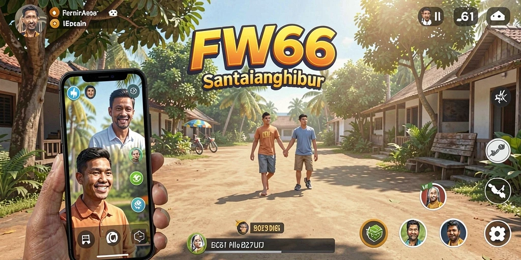 Screenshot gameplay FW66 menampilkan aksi seru dan grafis menarik.