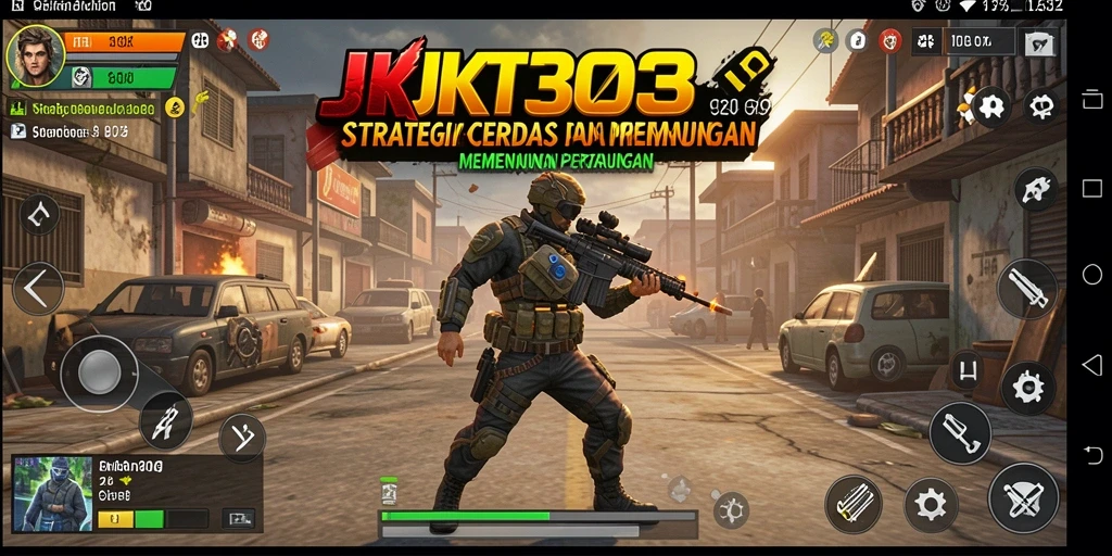 Tampilan gameplay JKT303 yang seru dan menegangkan saat bertarung.