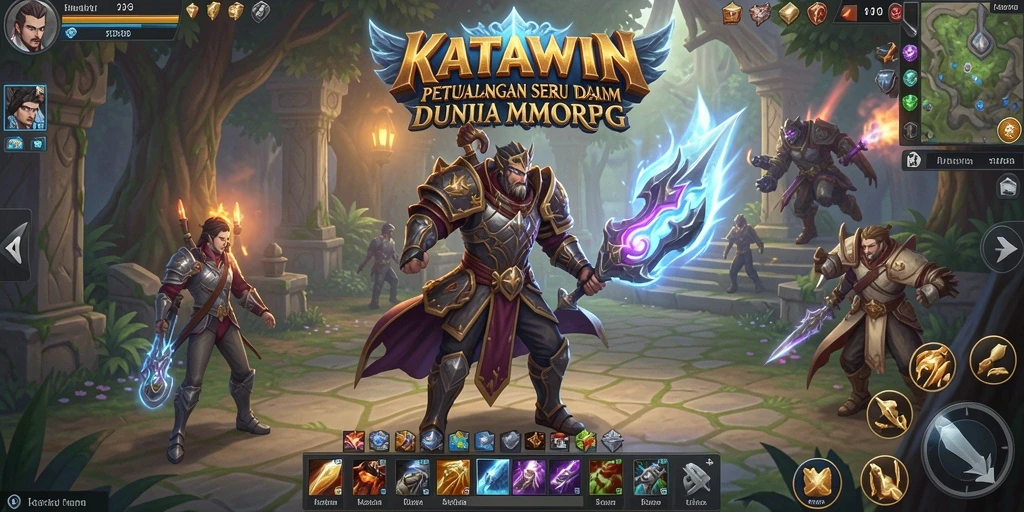 Gameplay KATAWIN yang seru dan mengasyikkan dalam MMORPG.