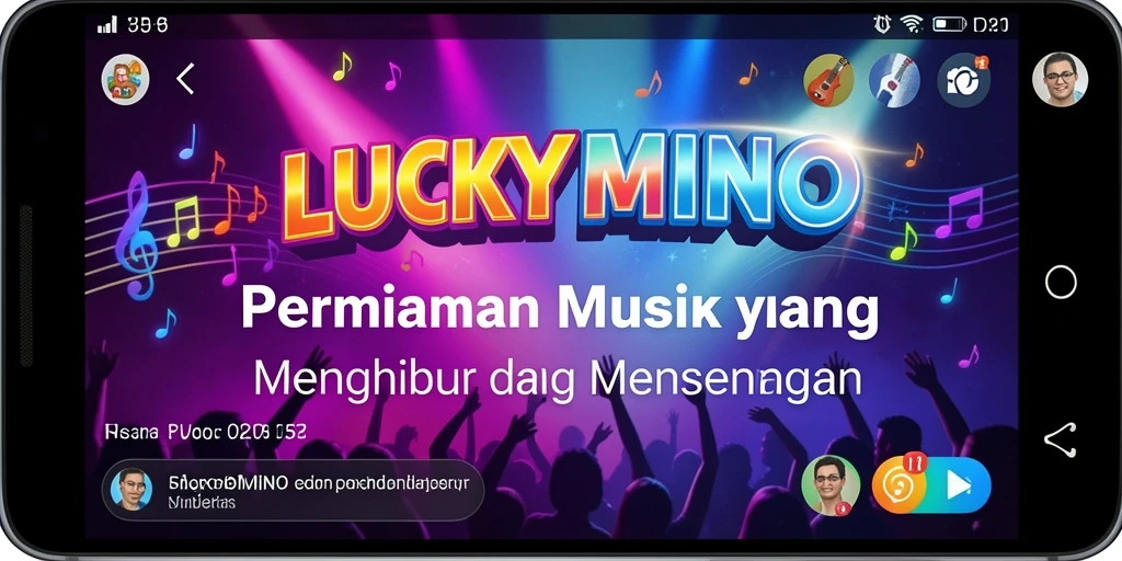 Tampilan gameplay <strong>LUCKYMINO</strong> yang penuh warna dan interaktif.
