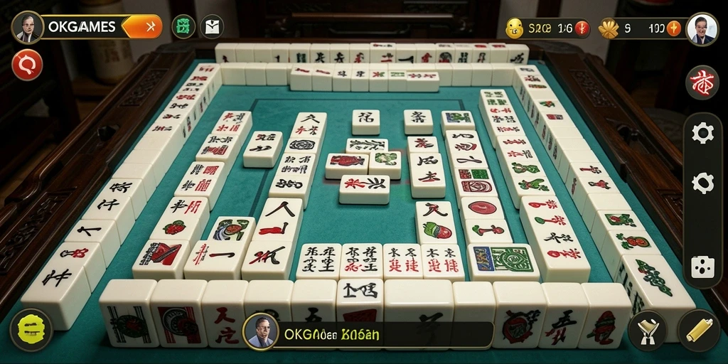 Tampilan gameplay seru dan menantang di OKGAMES.