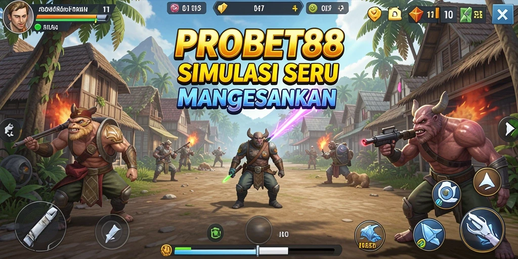 Screenshot menunjukkan gameplay PROBET88 yang menakjubkan dan interaktif.