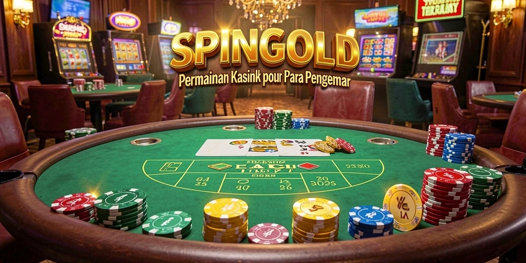 Tangkapan layar SPINGOLD menampilkan gameplay seru permainan Kasino.