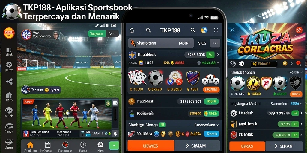 Tampilan antarmuka aplikasi TKP188 yang menarik dan mudah dinavigasi.